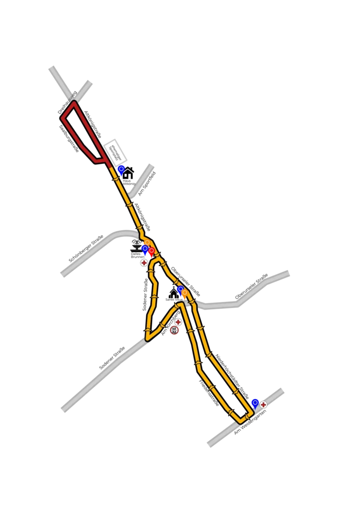 Zugweg Fastnachtsumzug Oberhöchstadt